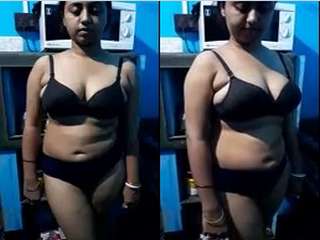Boudi Nude Video Record By Hubby part 1